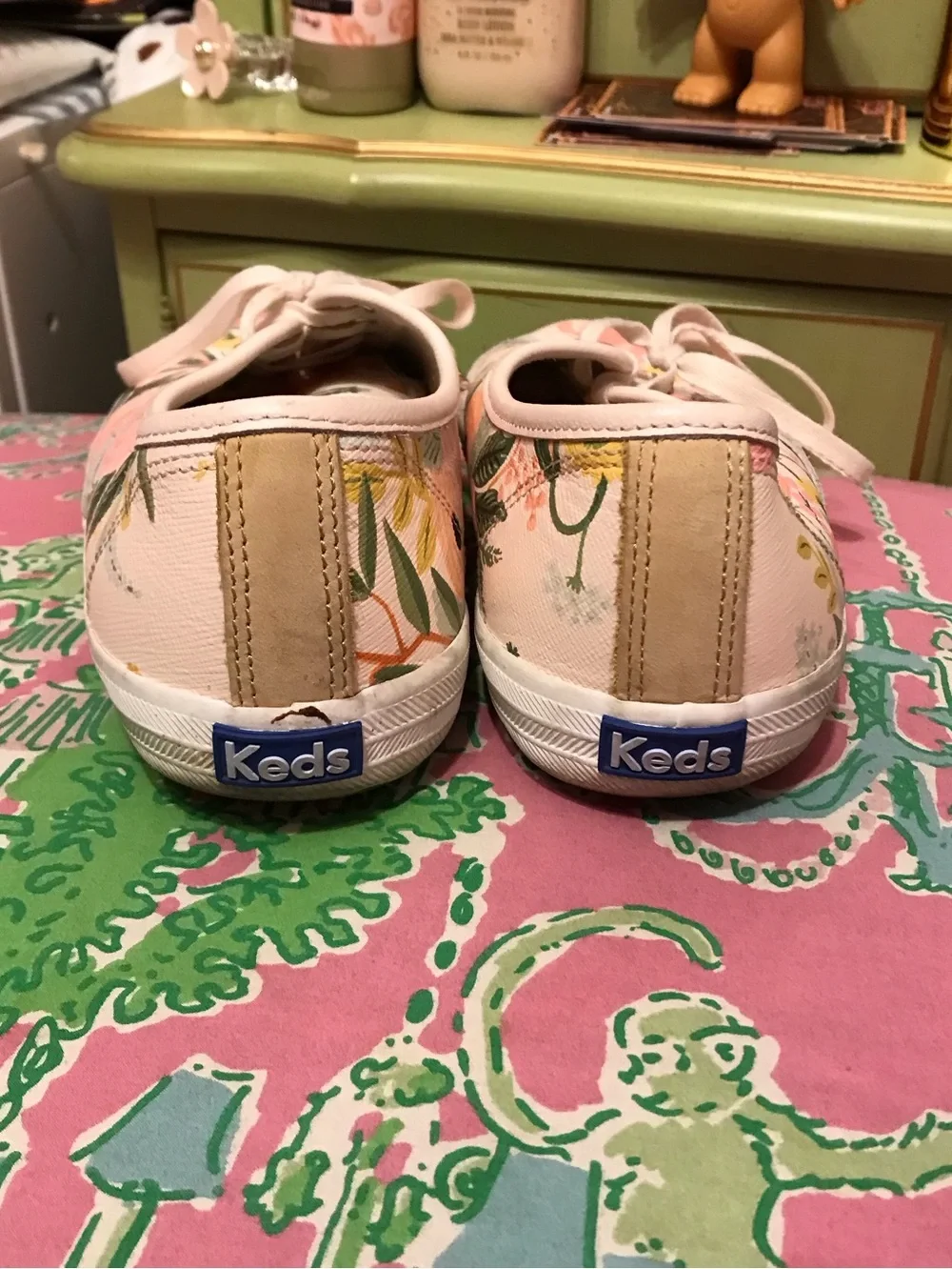 RIFLE PAPER CO x Keds Kickstart in Garden Party shoes Size 10